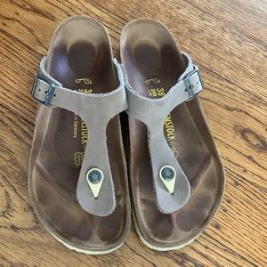 Birkenstock gizeh size 38 in good used condition